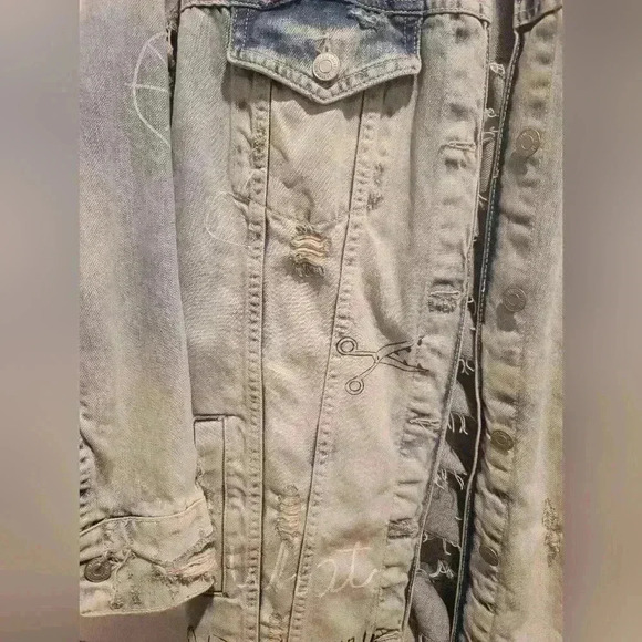 ZARA JEAN JACKET MED - Picture 3 of 7